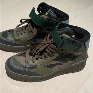 Valentino sneakers, camo green